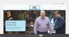 Desktop Screenshot of hammerumstaalbyg.dk